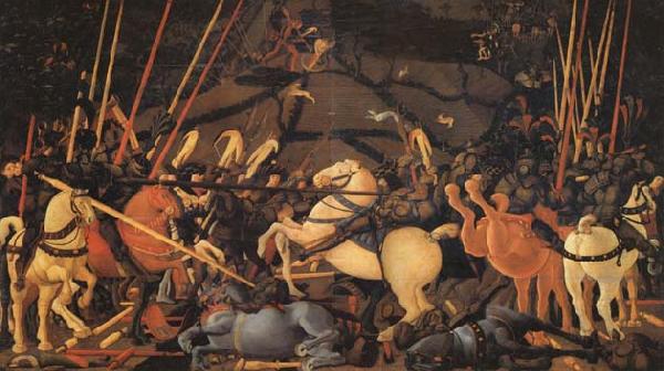 UCCELLO, Paolo Teh Battle of San Romano Sweden oil painting art